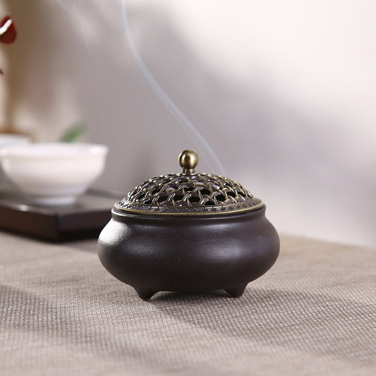 Ceramic Three-legged Incense Burner